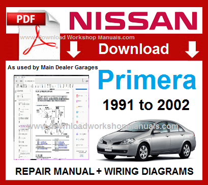 Nissan Primera Workshop Manual PDF